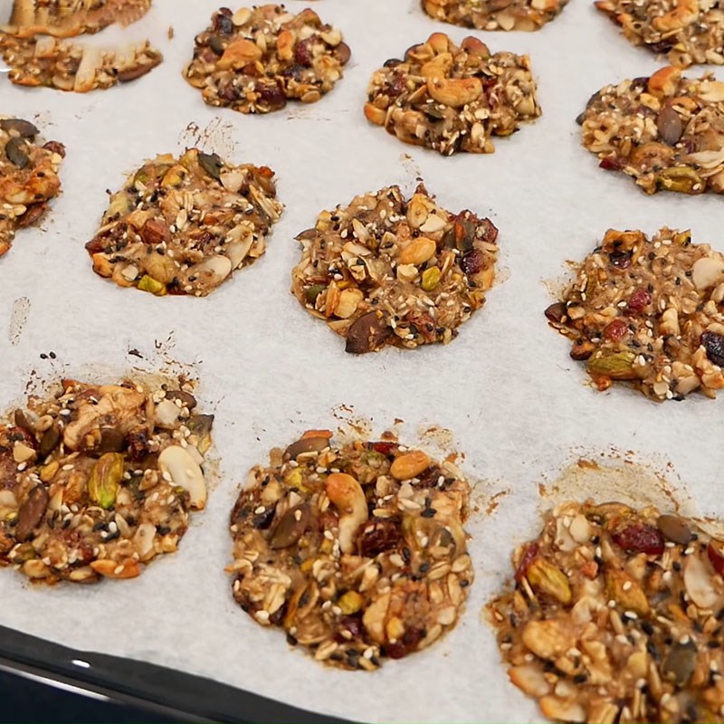 Bước 5 Nướng bánh Bánh hạt thập cẩm