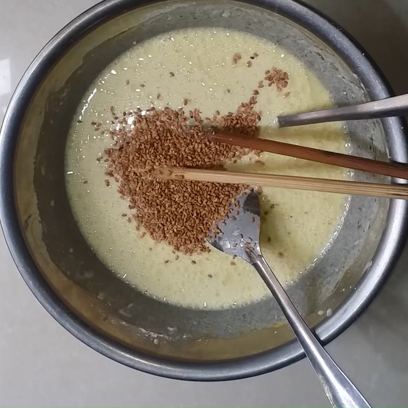 Bước 2 Pha bột bánh xèo Bánh xèo ngọt