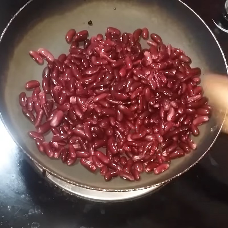 Bước 2 Rang đậu đỏ Nước đậu đỏ