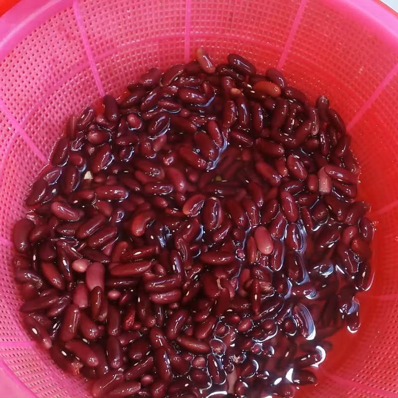 Bước 1 Sơ chế đậu đỏ Nước đậu đỏ