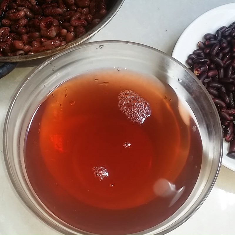 Bước 4 Thành phẩm Nước đậu đỏ