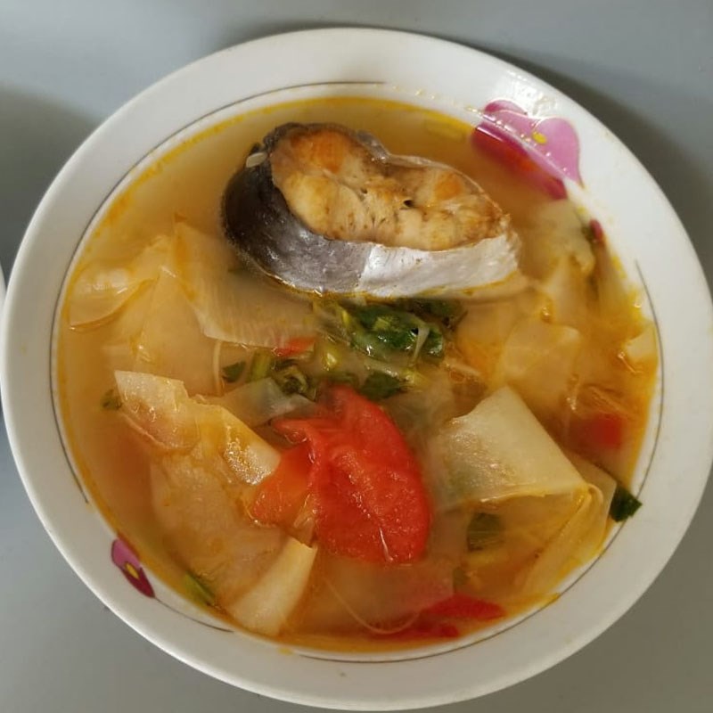 Bước 4 Thành phẩm Canh cá basa nấu măng chua