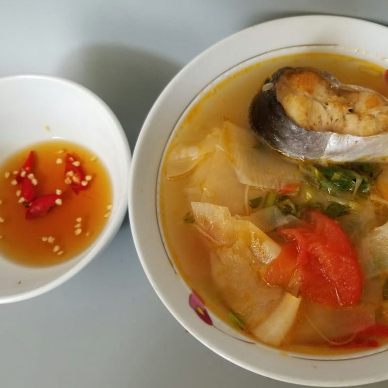 Bước 4 Thành phẩm Canh cá basa nấu măng chua