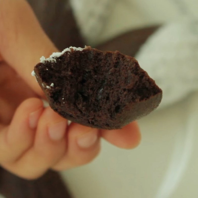 Bước 4 Thành phẩm Bánh sò socola - madeleine chocolat