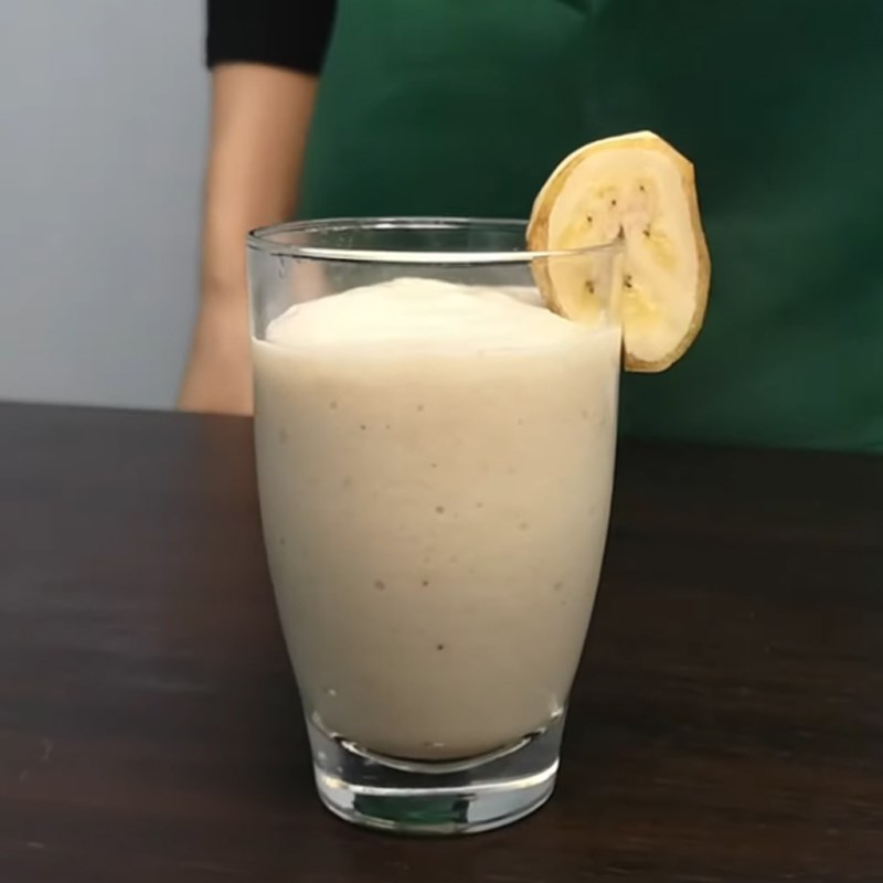 Bước 3 Thành phẩm Sinh tố chuối