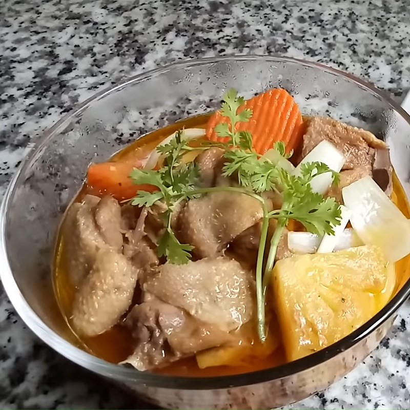 Bước 6 Thành phẩm vịt nấu xí muội