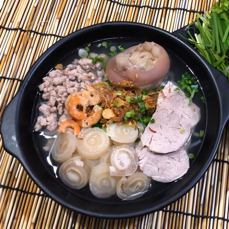 Bước 7 Thành phẩm Hủ tiếu da heo cuộn
