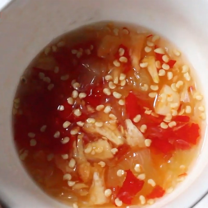 Bước 3 Thành phẩm Nước mắm chấm nghêu hấp sả