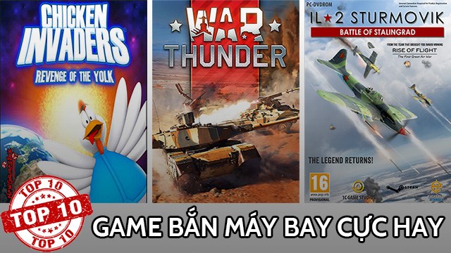 Top 11 game bắn máy bay PC cực hay, nên chơi ngay