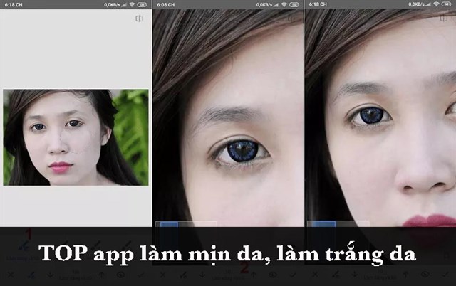 Top 6 App Làm Mịn Da, Làm Trắng Da Hiệu Quả Nhất Trên Android, Ios