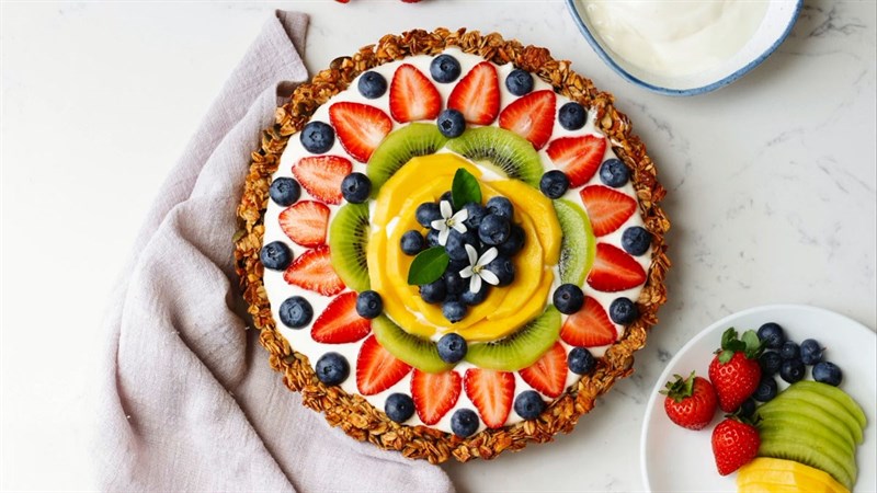 B&aacute;nh tart yến mạch tr&aacute;i c&acirc;y