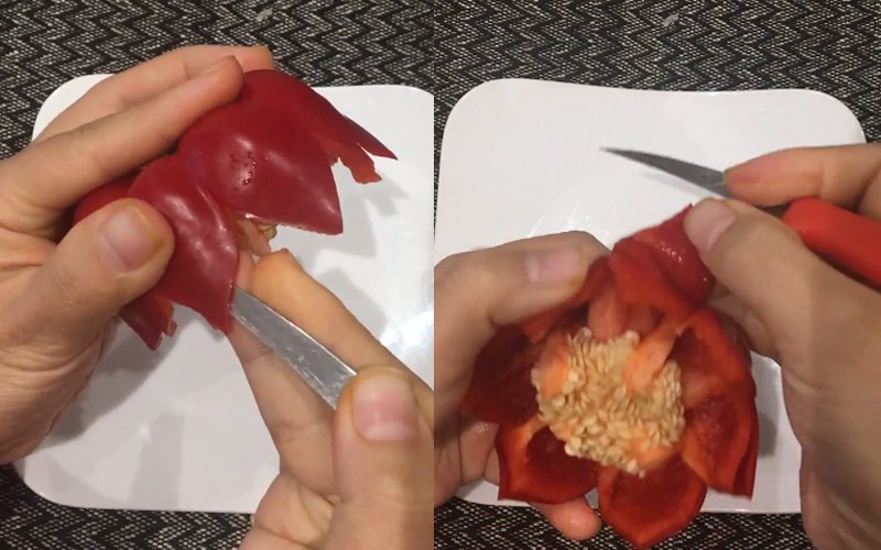 Tỉa mỏng c&aacute;nh hoa 