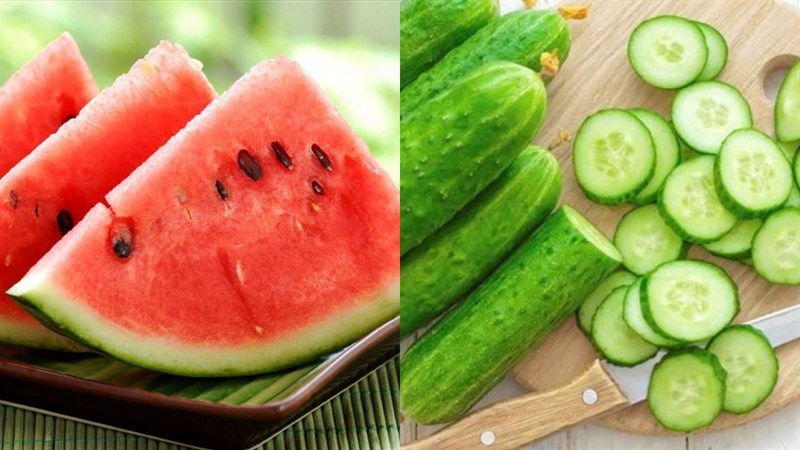Nguyên liệu món ăn nước ép dưa hấu