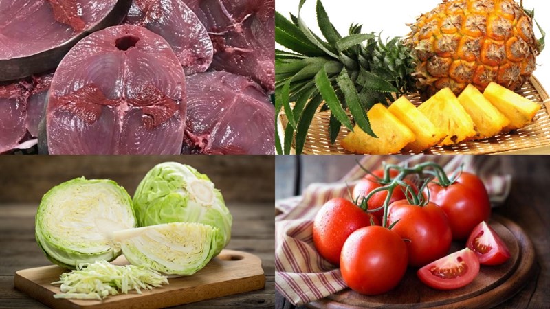 Các nguyên liệu cần có món ăn uống bún cá ngừ
