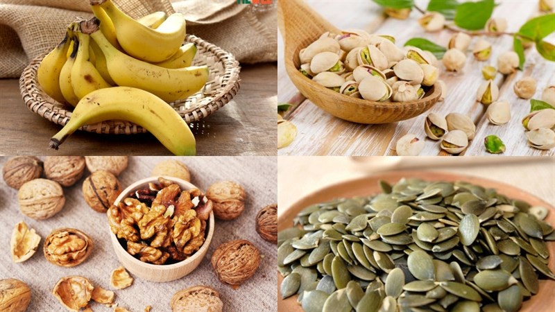 Nguyên liệu món ăn bánh hạt thập cẩm không bột không đường