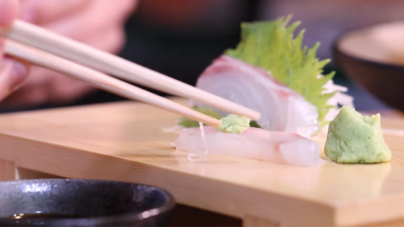 Cách ăn sashimi chuẩn vị