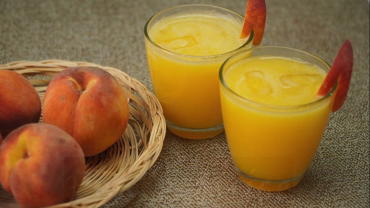 Nước ép đào (nước đào)