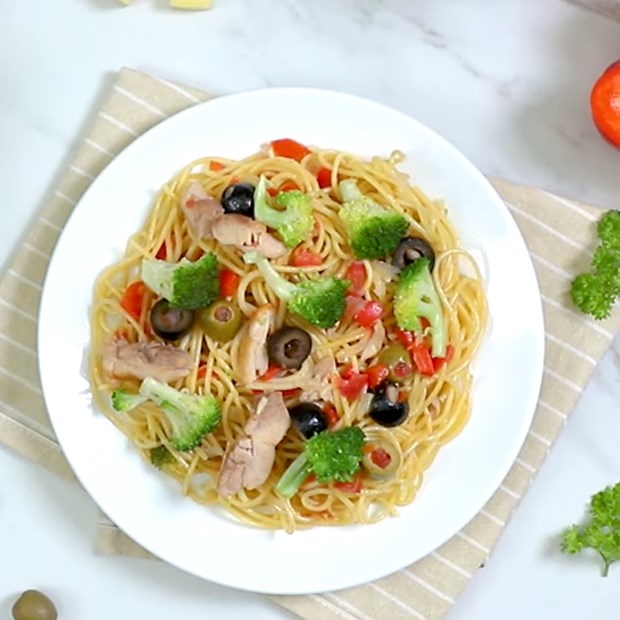 2 cách làm mì ý - spaghetti gà mới lạ hấp dẫn đơn giản cho cả gia đình