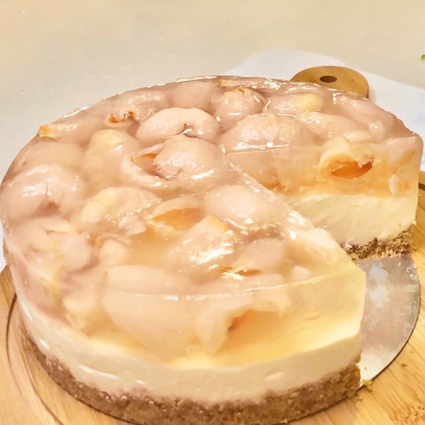 Cách làm cheesecake trái vải thanh mát thơm béo hấp dẫn tại nhà