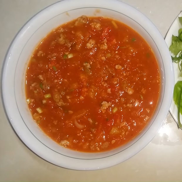 Cách làm nước sốt cà chua chấm rau sống thơm ngon, đậm vị cho bữa ăn