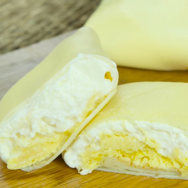 Bánh crepe sầu riêng