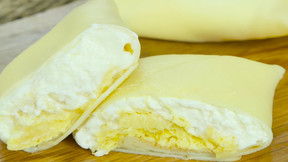 Bánh crepe sầu riêng