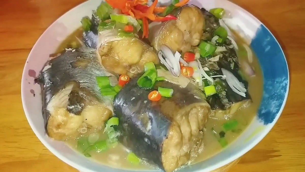 Cá úc kho lạt