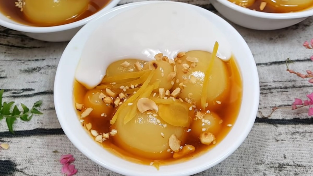 Chè trôi nước không bị cứng