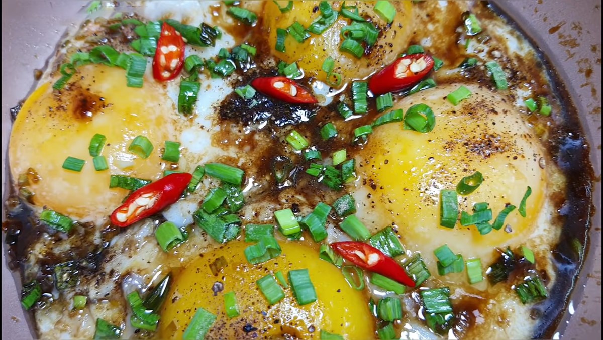 Trứng chiên trứng vịt