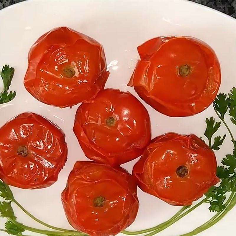 Bước 5 Thành phẩm Cà chua nhồi thịt hấp