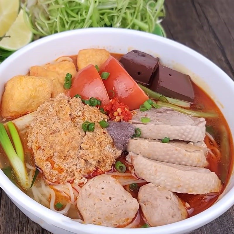 Bước 6 Thành phẩm Bún riêu vịt