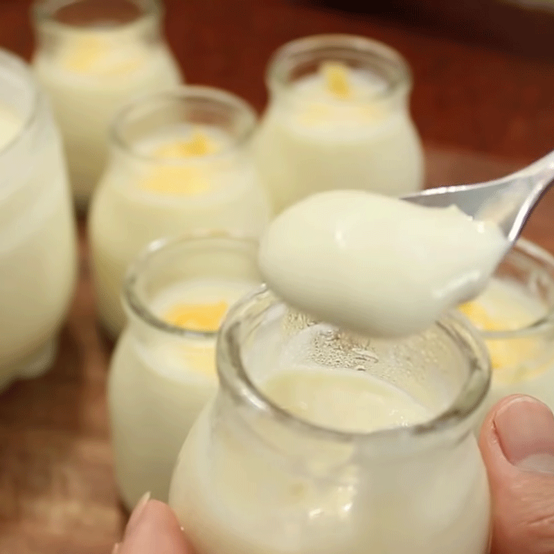 Bước 5 Hoàn thành Sữa chua sầu riêng