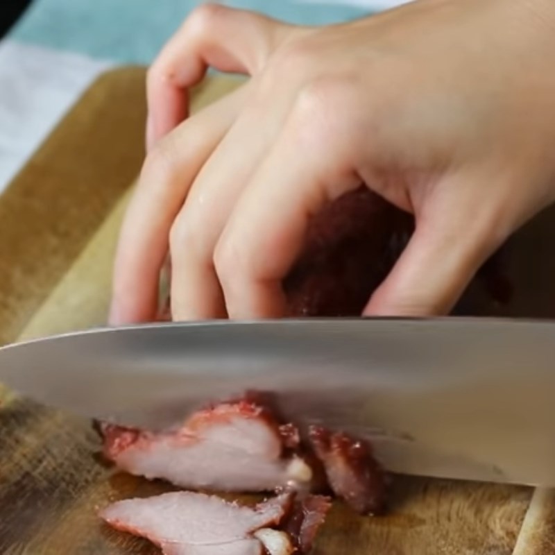 Bước 9 Hoàn thành Mì khô xá xíu