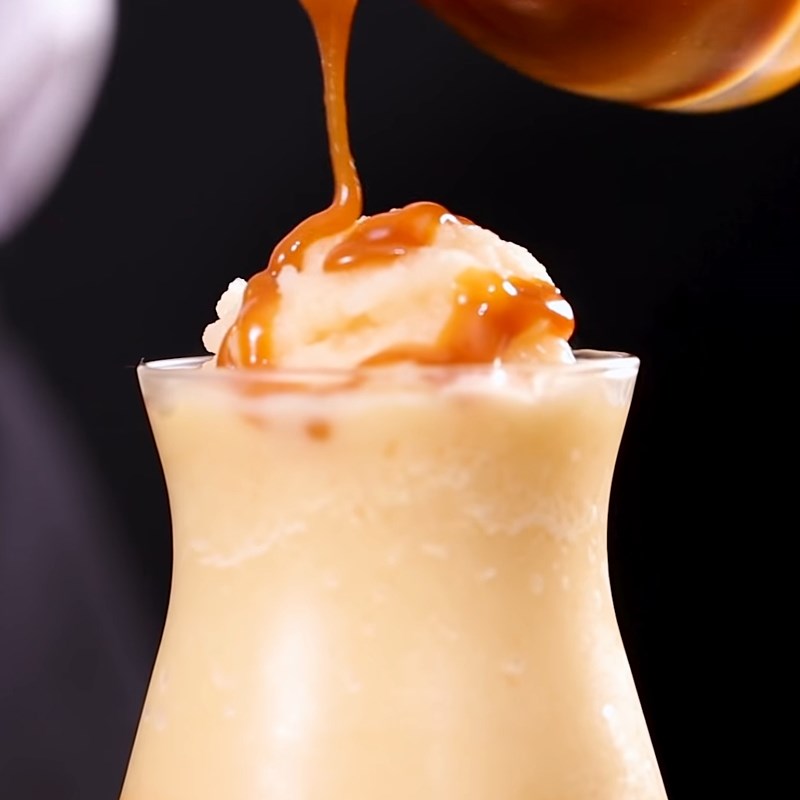 Bước 3 Hoàn thành Caramel đá xay