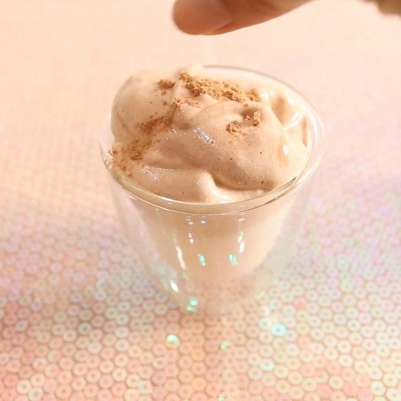 Bước 6 Làm milo bọt biển Milo bọt biển