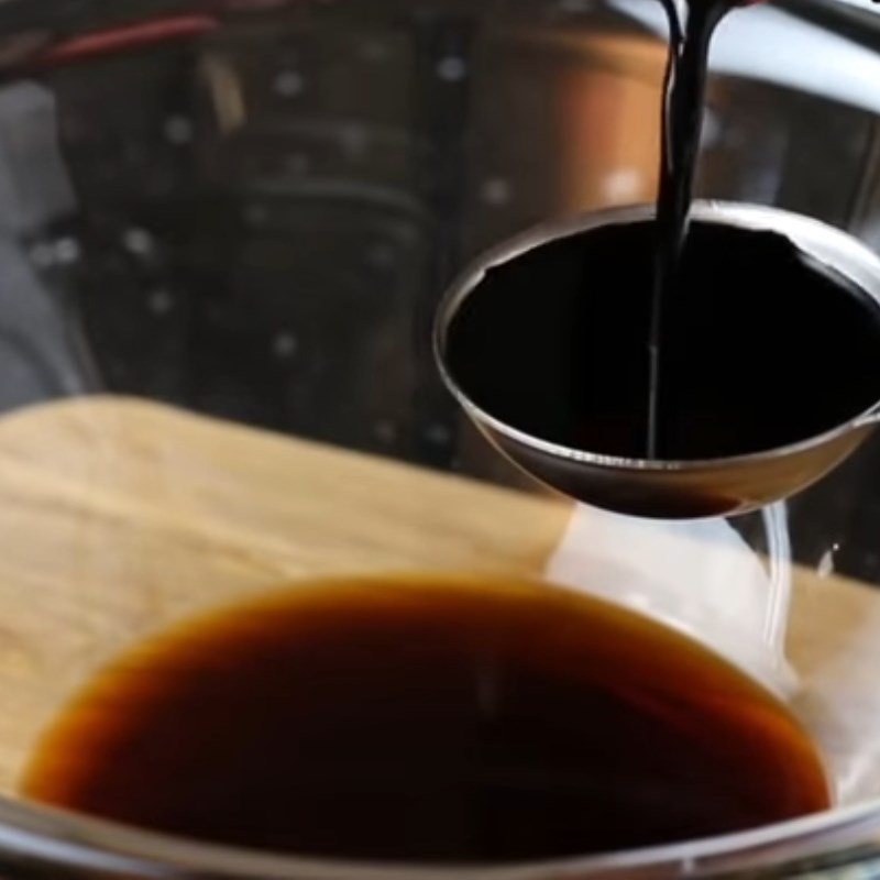 Bước 7 Làm sốt trộn Mì khô xá xíu