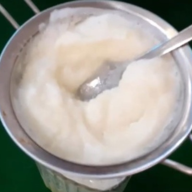 Bước 3 Lọc lấy nước cốt Nước ép khoai tây