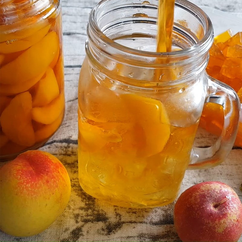 Bước 5 Hoàn thành Trà thạch đào