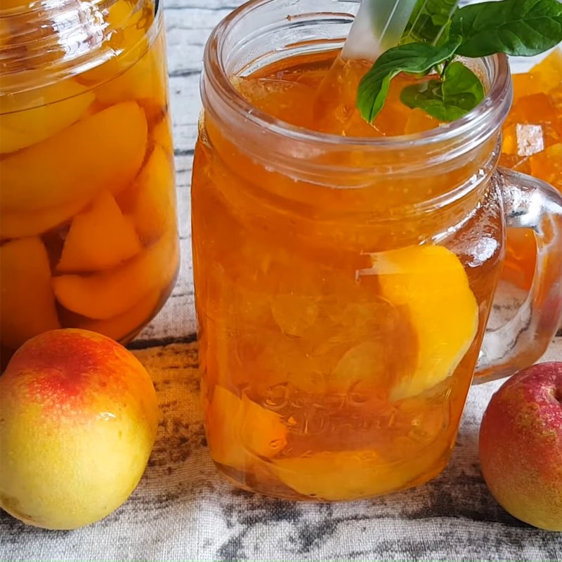 Bước 6 Thành phẩm Trà thạch đào