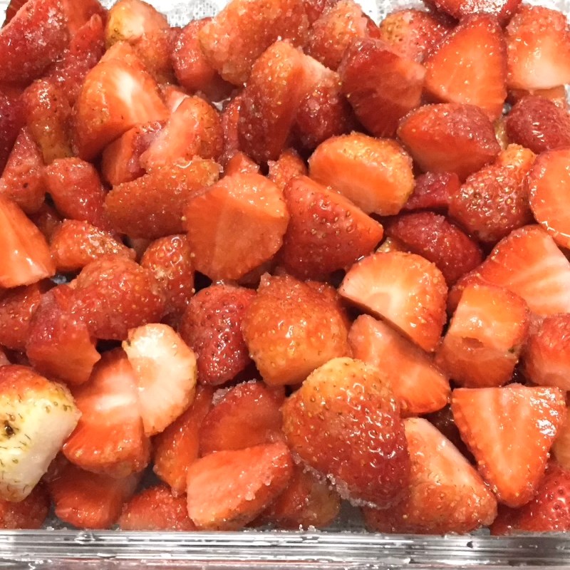 Bước 4 Thành phẩm Dâu tây ngâm đường