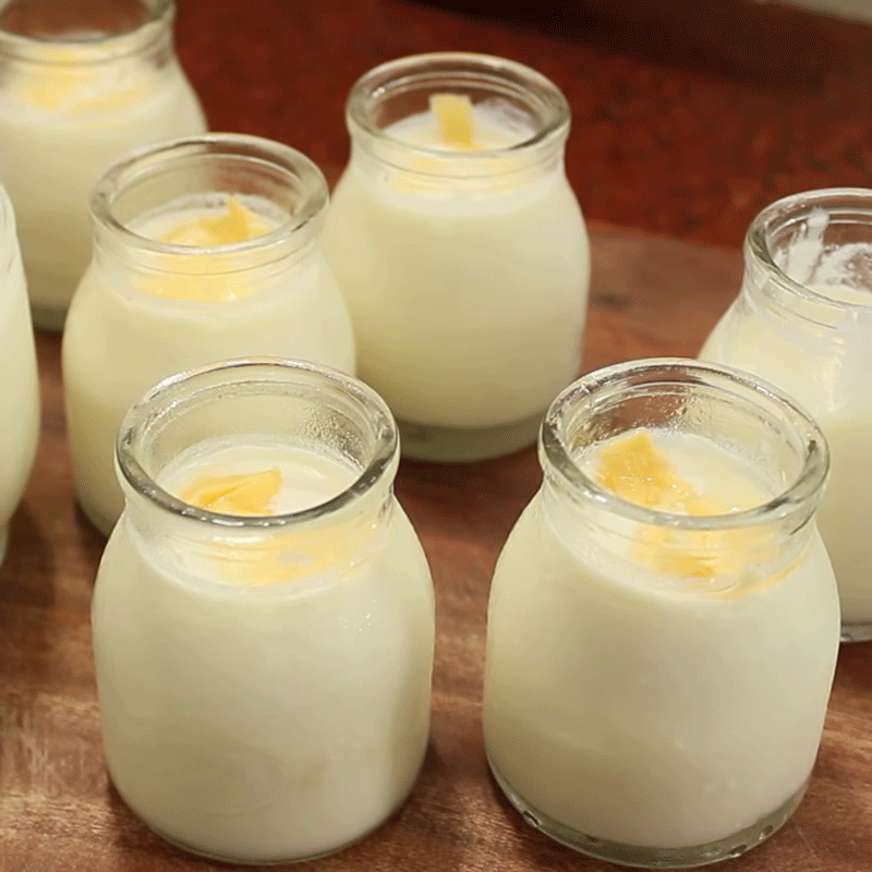 Bước 6 Thành phẩm Sữa chua sầu riêng