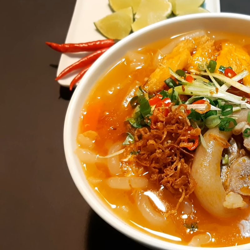 Bước 6 Thành phẩm Bánh canh cua giò heo