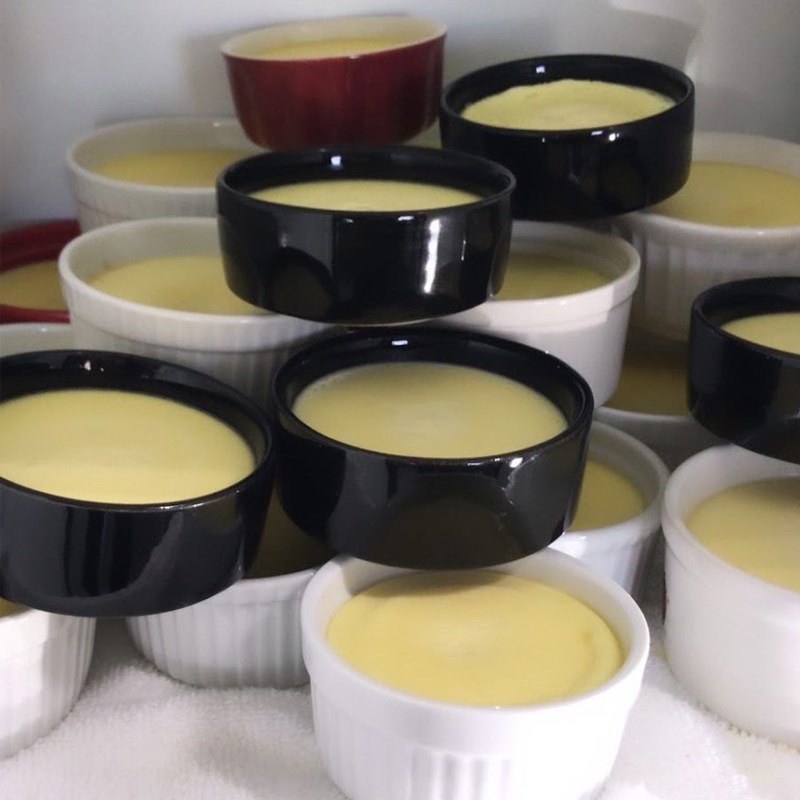 Bước 3 Thành phẩm Bánh flan sữa tươi whipping cream