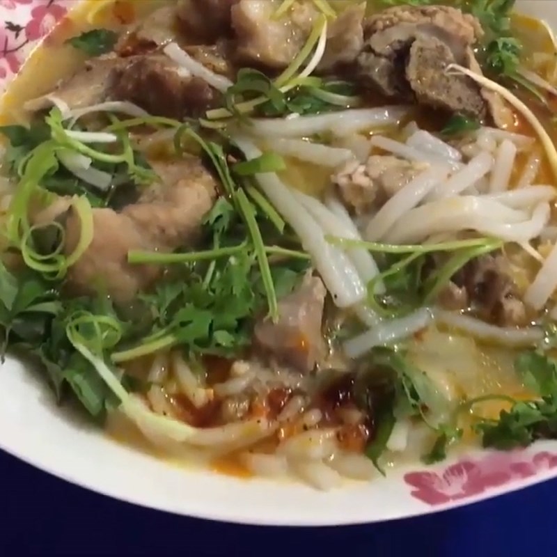 Bước 5 Thành phẩm Bánh canh xương heo