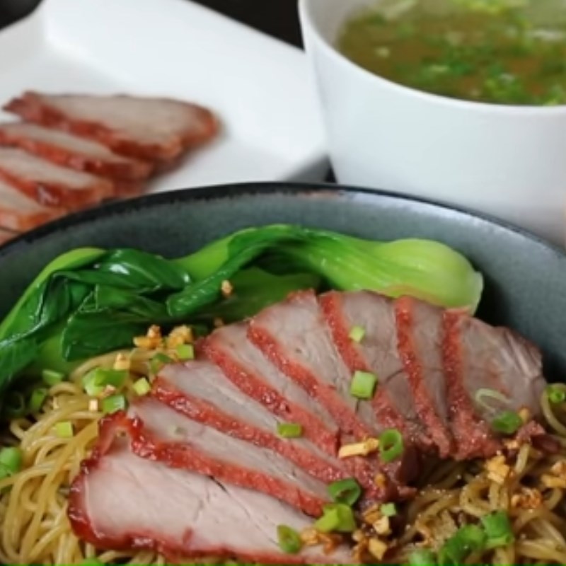 Bước 10 Thành phẩm Mì khô xá xíu