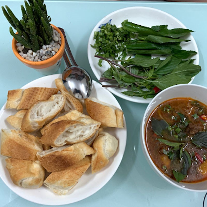 Bước 4 Thành phẩm Bò kho bánh mì