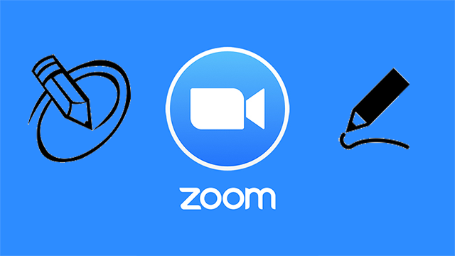 Làm sao để vẽ hình trên Zoom Meetings trong máy tính?
