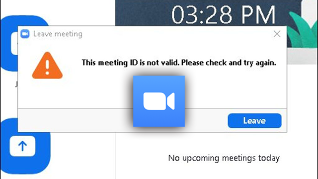 4 Cach Sửa Lỗi Invalid Meeting Id Trong Zoom đơn Giản