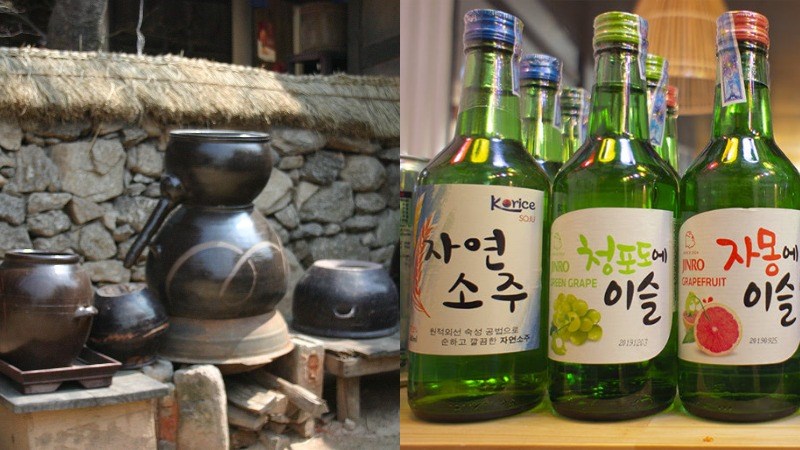 Thành phần của rượu soju