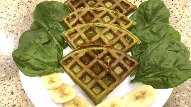 B&aacute;nh kẹp waffle yến mạch